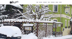 Desktop Screenshot of landgasthof-neitsch.de
